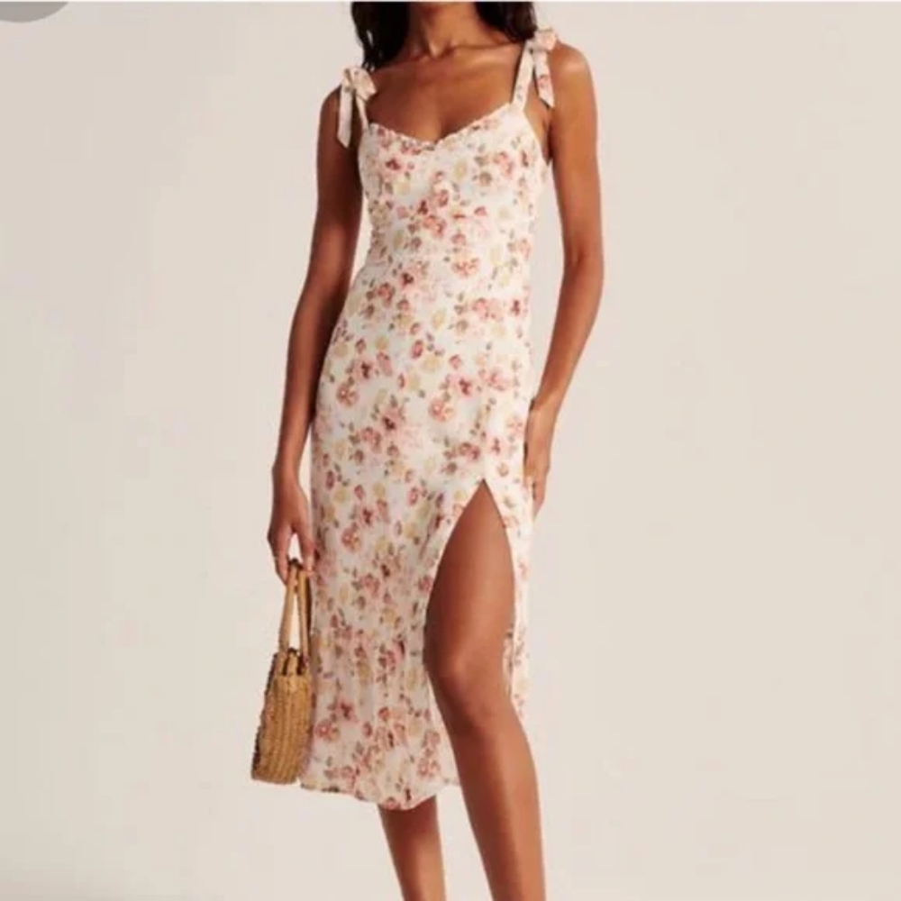 Floral Print Sleeveless Dress